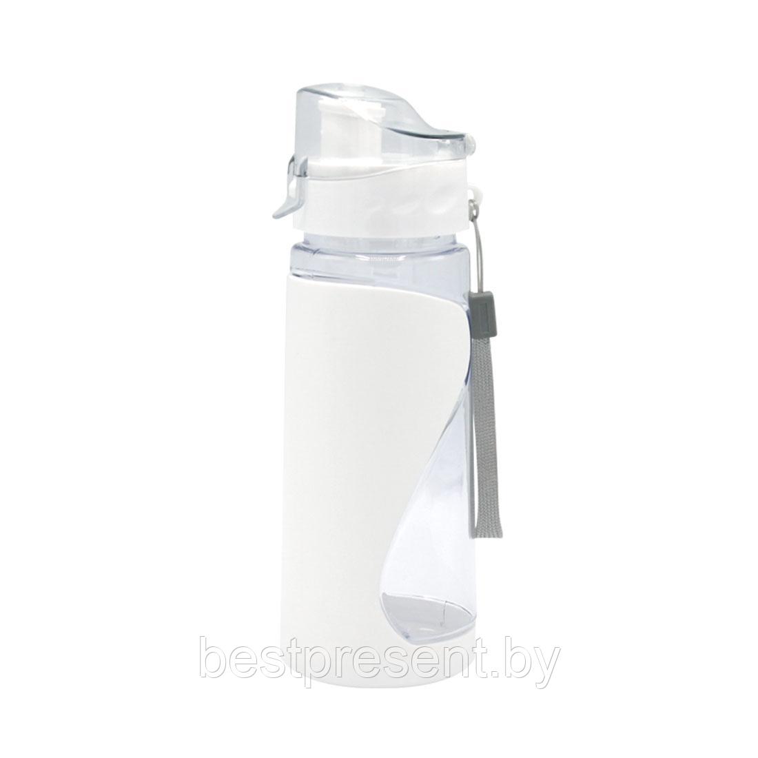 Спортивная бутылка для воды Атлетик, белый - фото 1 - id-p222313285