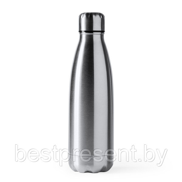 Бутылка из нержавеющей стали ALPINIA, Серебро - фото 1 - id-p222317129