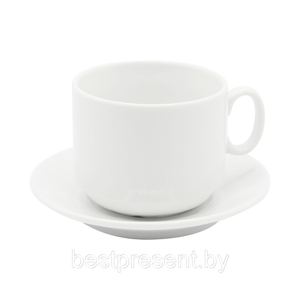 Чайная пара"Kappuchino", белый - фото 1 - id-p222313388