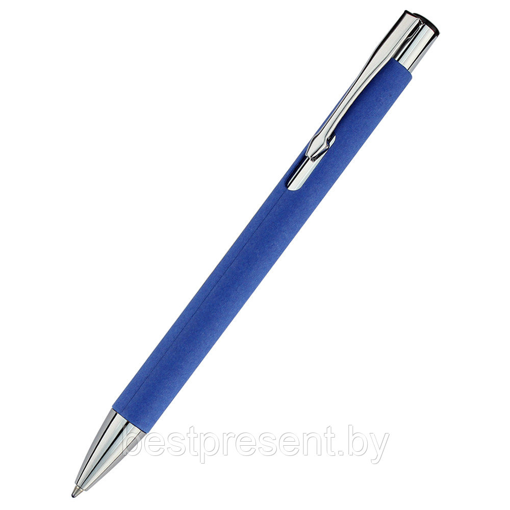 Ручка"Ньюлина" с корпусом из бумаги, синий - фото 1 - id-p222317286