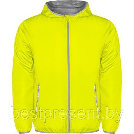 Куртка («ветровка») ANGELO унисекс, флуоресцентный желтый - фото 1 - id-p222315497