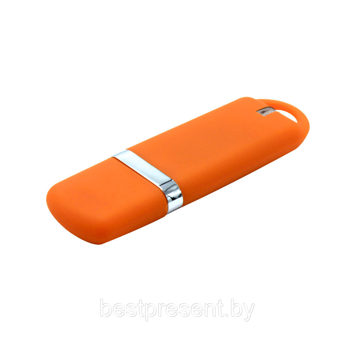 Флешка Shape с покрытием Софт Тач 16 GB, оранжевый - фото 1 - id-p222313503