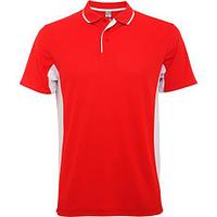 Спортивная футболка поло MONTMELO мужская, красный/белый