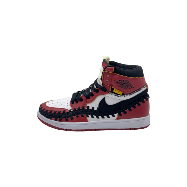 Air Jordan 1 RED/BLACK/WHITE SHARK - фото 1 - id-p222317940