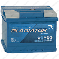 Аккумулятор Gladiator Dynamic / 65Ah / 620А / Прямая полярность