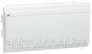 PRIME Корпус пластиковый ЩРВ-П-18 модулей встраиваемый белый/белая дверь IP41 IEK
