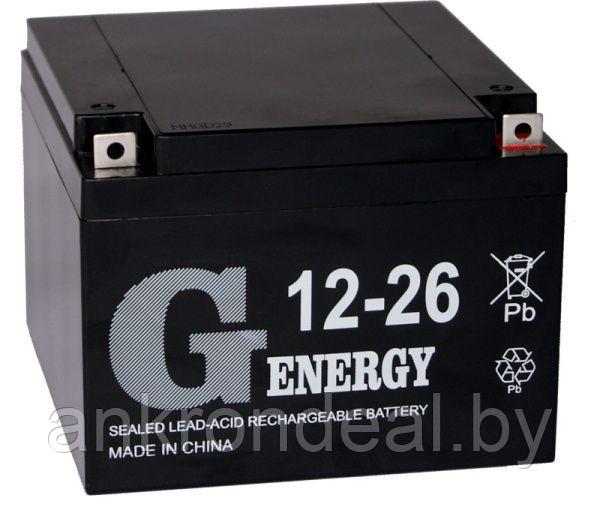 Аккумуляторная батарея G-energy 12-26