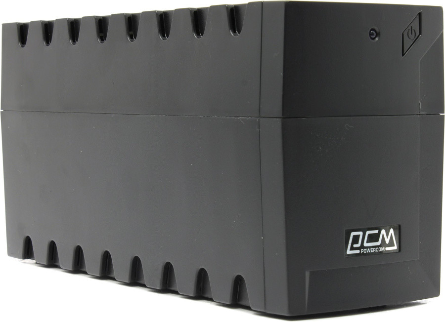 ИБП UPS 600VA PowerCom Raptor RPT-600A Black (600 ВА/ 360 Вт, AVR, 3 xC13) (792801)