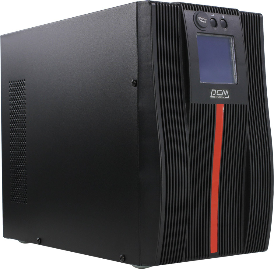 ИБП UPS 3000VA PowerCom Macan MAC-3000 LCD+ComPort+USB (подкл-е доп. батарей) (1034863) - фото 1 - id-p222067315