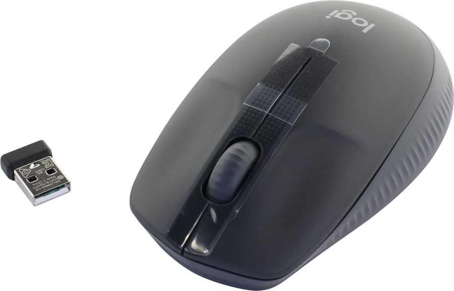 Манипулятор Logitech Wireless Mouse M190 Arctic Grey (RTL) USB 3btn+Roll, беспроводная 910-005906 - фото 1 - id-p212725231