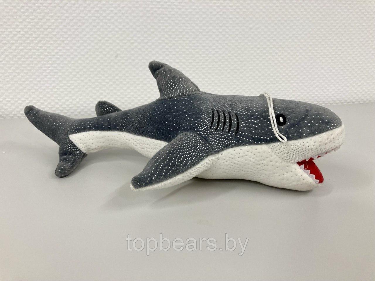 Мягкая игрушка акула  38 см
