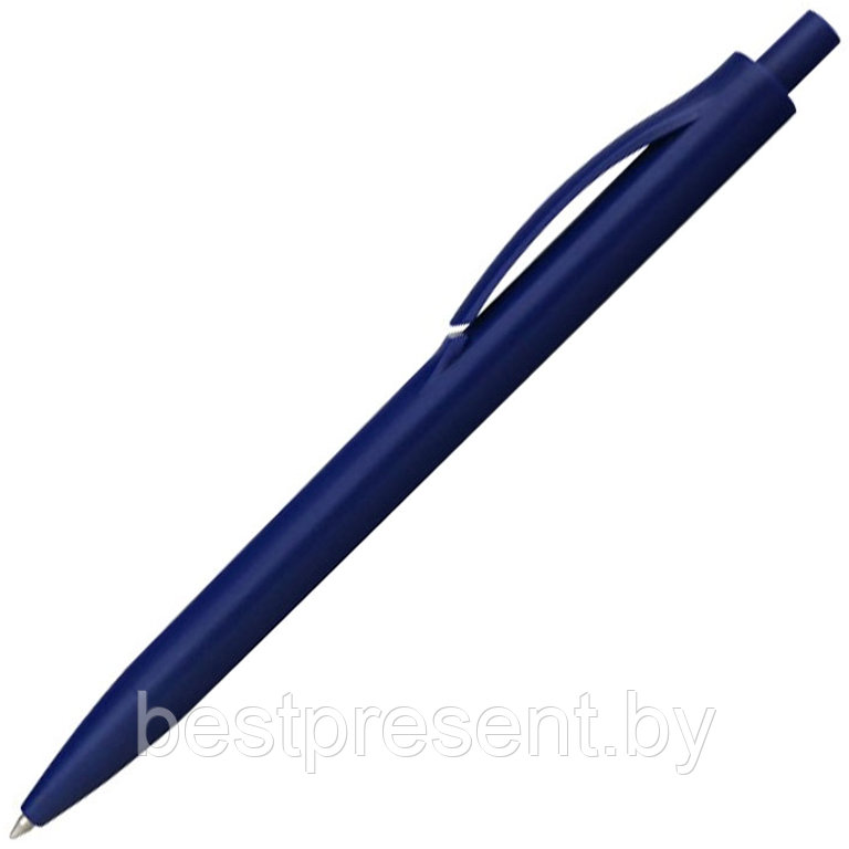 Ручка шариковая Хит, пластиковая, синяя - фото 1 - id-p222323693