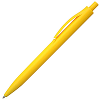 Ручка шариковая Хит, пластиковая, желтая
