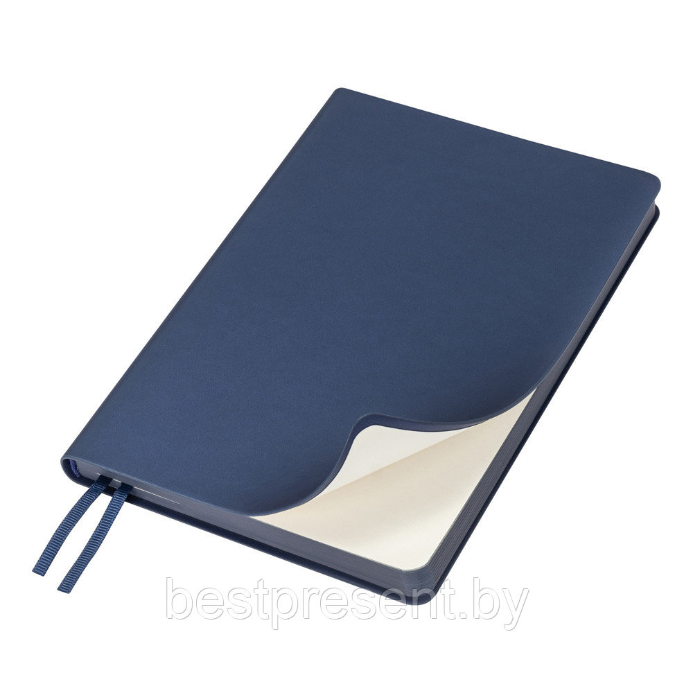 Ежедневник Flexy Milano B6, синий, недатированный, в гибкой обложке - фото 1 - id-p222324636