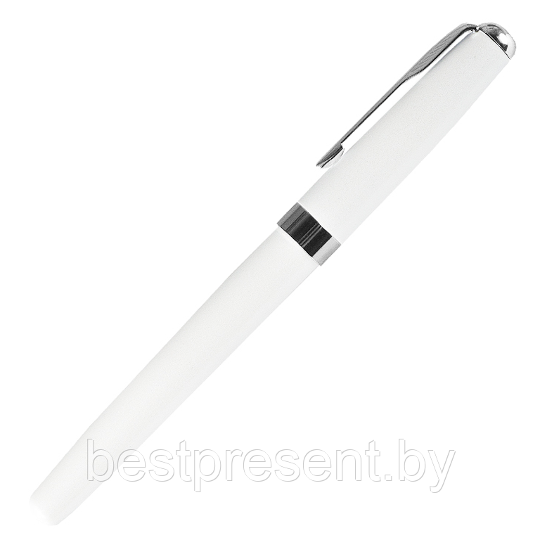 Ручка роллер, металл, белый, WHITE KING - фото 1 - id-p222323768
