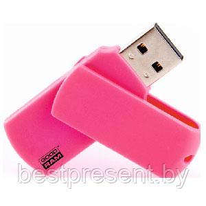 Флеш накопитель USB 2.0 Goodram Colour 8GB, пластик, розовый/розовый - фото 1 - id-p222324676