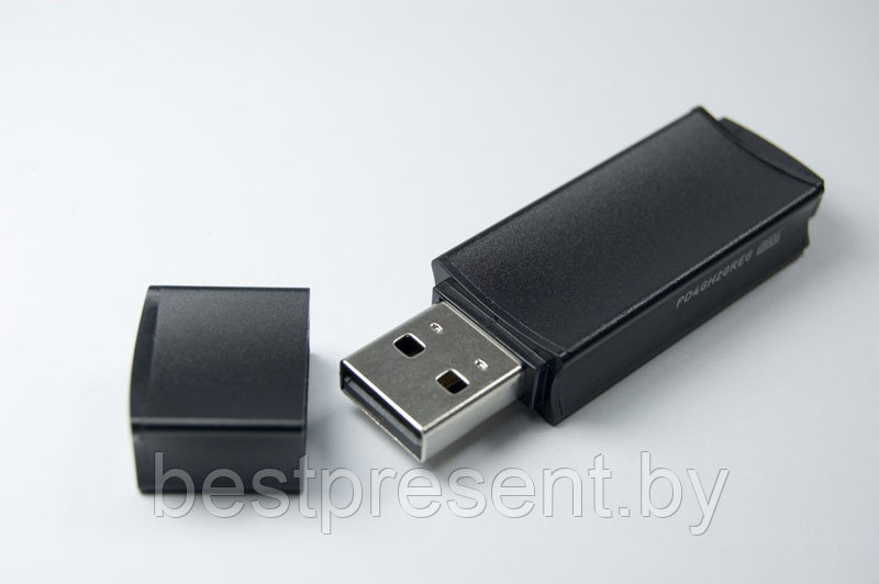 Флеш накопитель USB 2.0 Goodram UEG2 16GB, металл, черный - фото 1 - id-p222324712