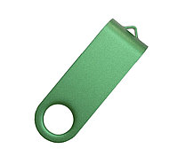 Скоба для флеш накопителя Twister, металл, зеленый