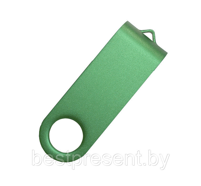 Скоба для флеш накопителя Twister, металл, зеленый - фото 1 - id-p222324722