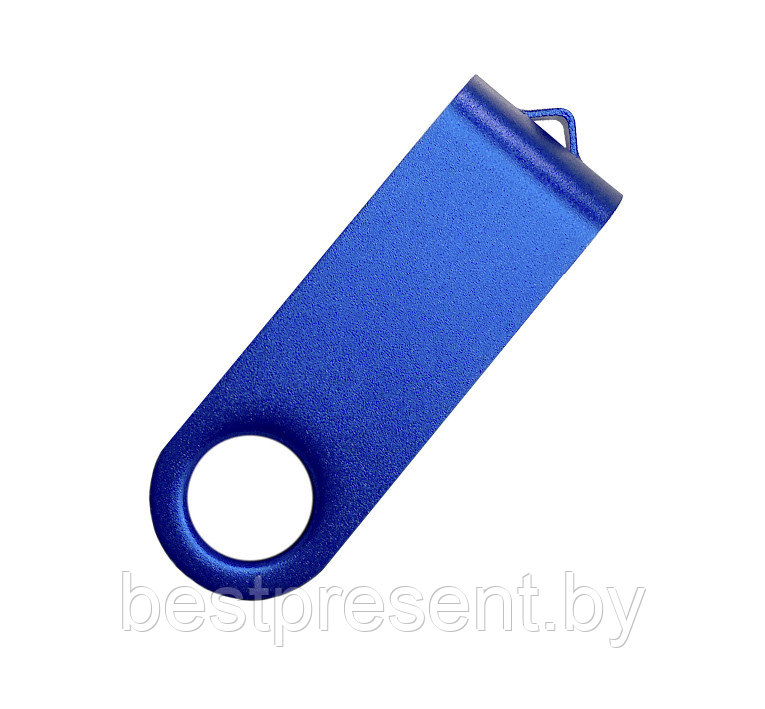 Скоба для флеш накопителя Twister, металл, синий - фото 1 - id-p222324724
