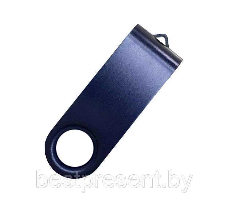 Скоба для флеш накопителя Twister, металл, темно-синий - фото 1 - id-p222324725