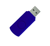 Корпус для флеш накопителя Twister 8GB, пластик Софт Тач, синий