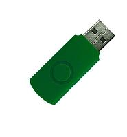 Корпус для флеш накопителя Twister 8GB, пластик Софт Тач, зеленый