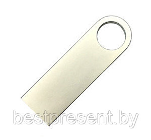 Флеш накопитель USB 2.0 Ring 16GB, металл, серебристый - фото 1 - id-p222324828