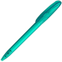 Ручка шариковая, автоматическая, пластик, бирюзовый, Boa