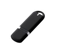 Флеш накопитель USB 2.0 Memo 32GB, пластик Софт Тач, черный/черный