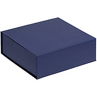 Подарочная коробка Solution Prestige с магнитным клапаном, темно-синяя, размер 250*210*85 мм