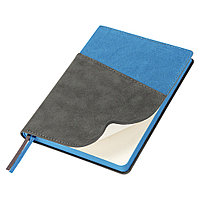 Ежедневник Flexy Smart Porta Nuba Latte A5, серый/голубой, недатированный, в гибкой обложке