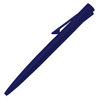 Ручка шариковая, пластик Софт Тач, металл, синий, SAMURAI