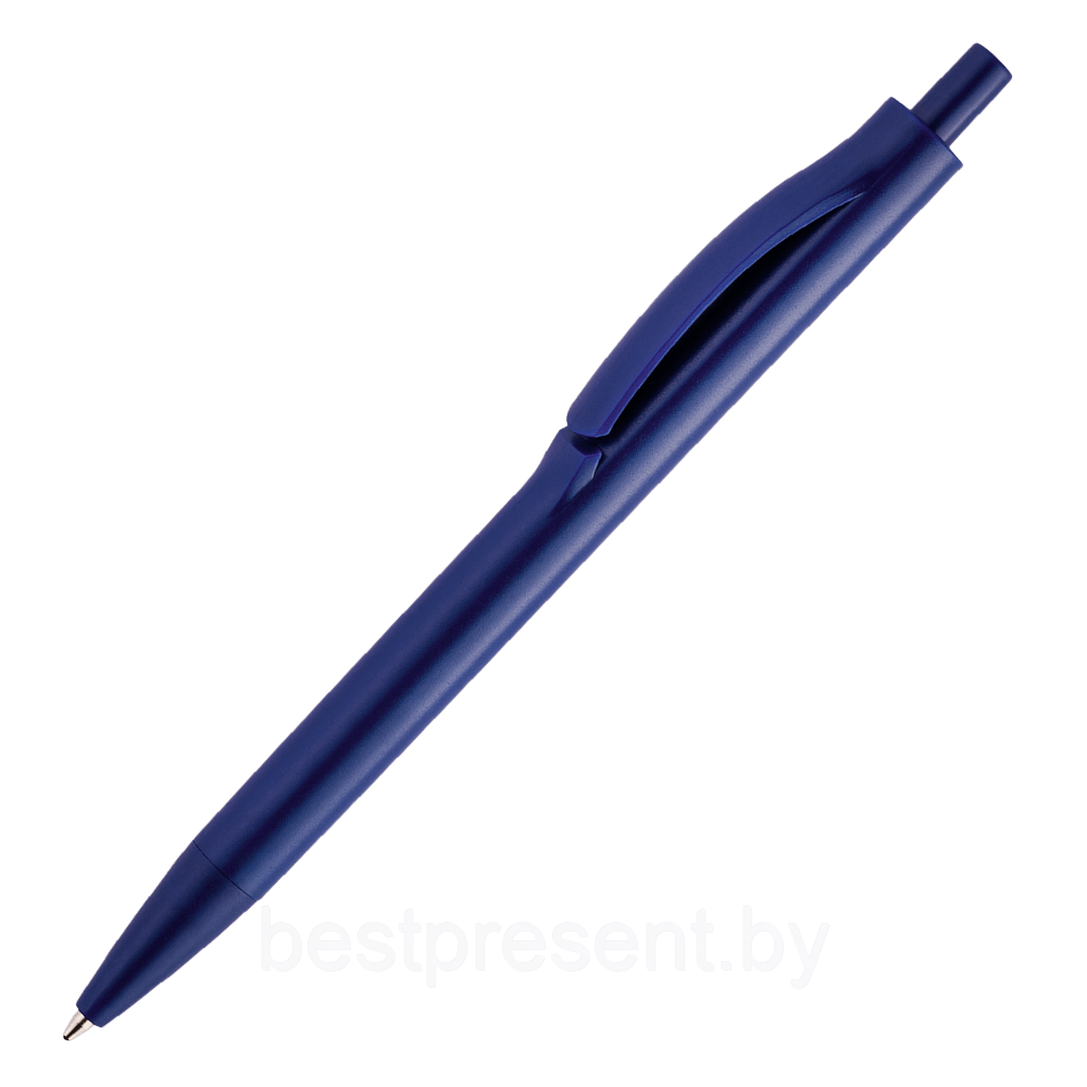 Ручка шариковая IGLA COLOR, пластиковая, синий - фото 1 - id-p222325230