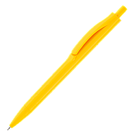 Ручка шариковая IGLA COLOR, пластиковая, желтый
