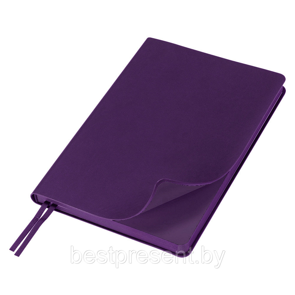 Ежедневник Flexy Latte Color А5, фиолетовый, недатированный, в гибкой обложке - фото 1 - id-p222325320