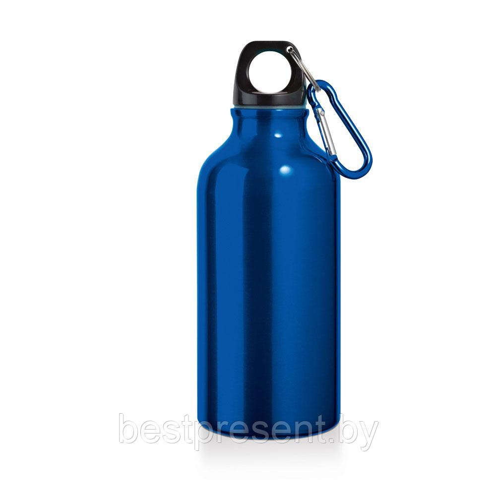 Бутылка для спорта, 400 мл., алюминий, синий - фото 1 - id-p222324484