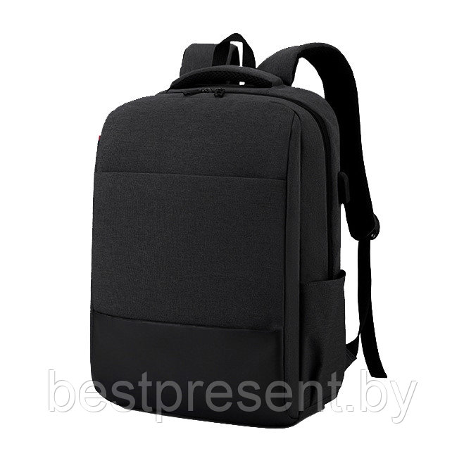 Городской рюкзак Trend с отделением для ноутбука, нейлоновый, черный - фото 1 - id-p222325365