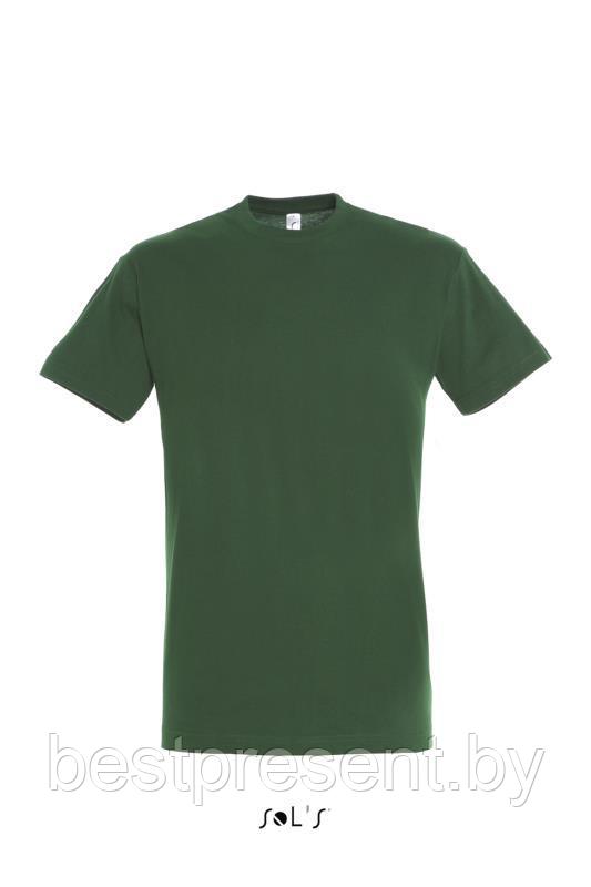 Фуфайка (футболка) REGENT мужская, темно-зеленый (264), S - фото 1 - id-p222324539