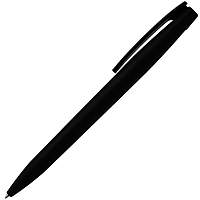 Ручка шариковая, пластик софт-тач, Zorro Color Mix, черный/черный