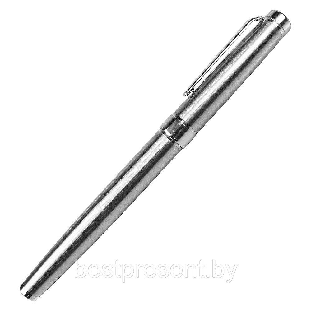 Ручка роллер Diplomat металлическая, глянцевая серебро/серебро - фото 1 - id-p222325509