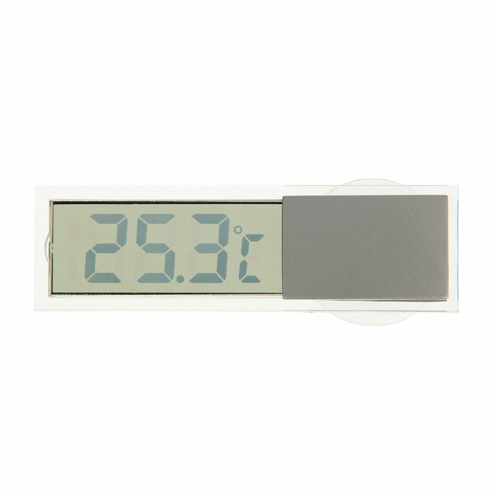 Термометр Luazon LTR-17, электронный, на присоске, прозрачный - фото 3 - id-p222326299