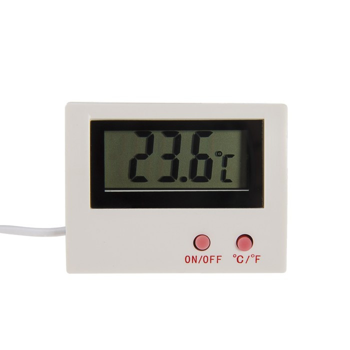 Термометр LTR-10, электронный, с уличным датчиком, белый - фото 3 - id-p222326308