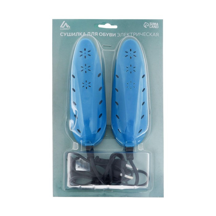 Сушилка для обуви Luazon LSO-13, 17 см, 12 Вт, индикатор, синяя - фото 8 - id-p222326320