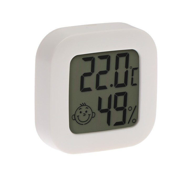 Термометр LTR-08, электронный, датчик температуры, датчик влажности, белый - фото 1 - id-p222326345