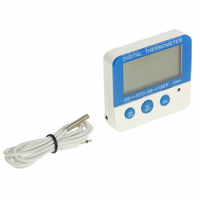 Термометр LTR-13, электронный, выносной датчик 90 см, белый - фото 2 - id-p222326376