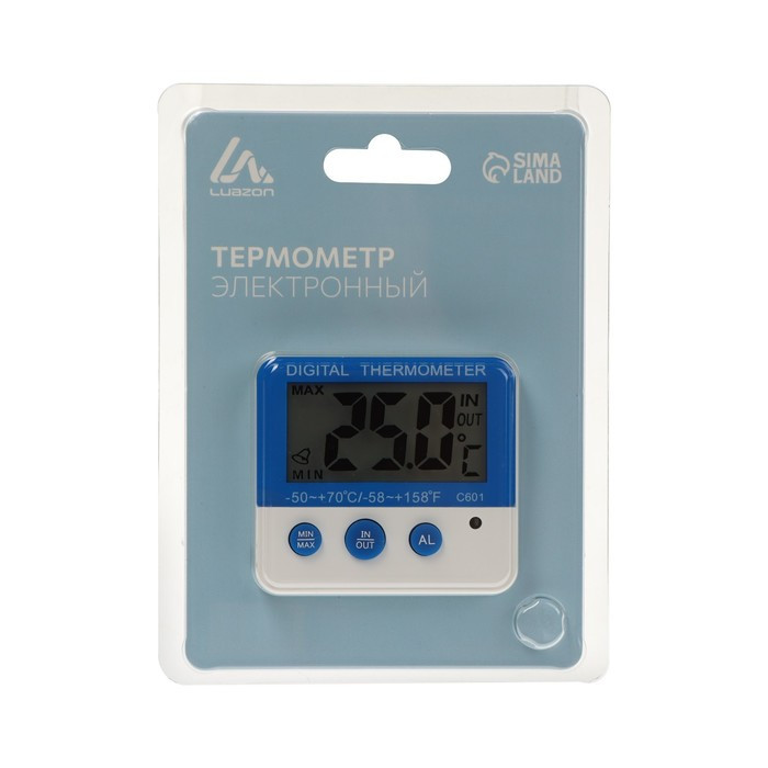 Термометр LTR-13, электронный, выносной датчик 90 см, белый - фото 8 - id-p222326376