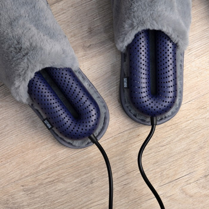Сушилка для обуви Windigo LSO-07, 17 см, 20 Вт, индикатор, таймер 3/6/9 часов, синяя - фото 4 - id-p222326431