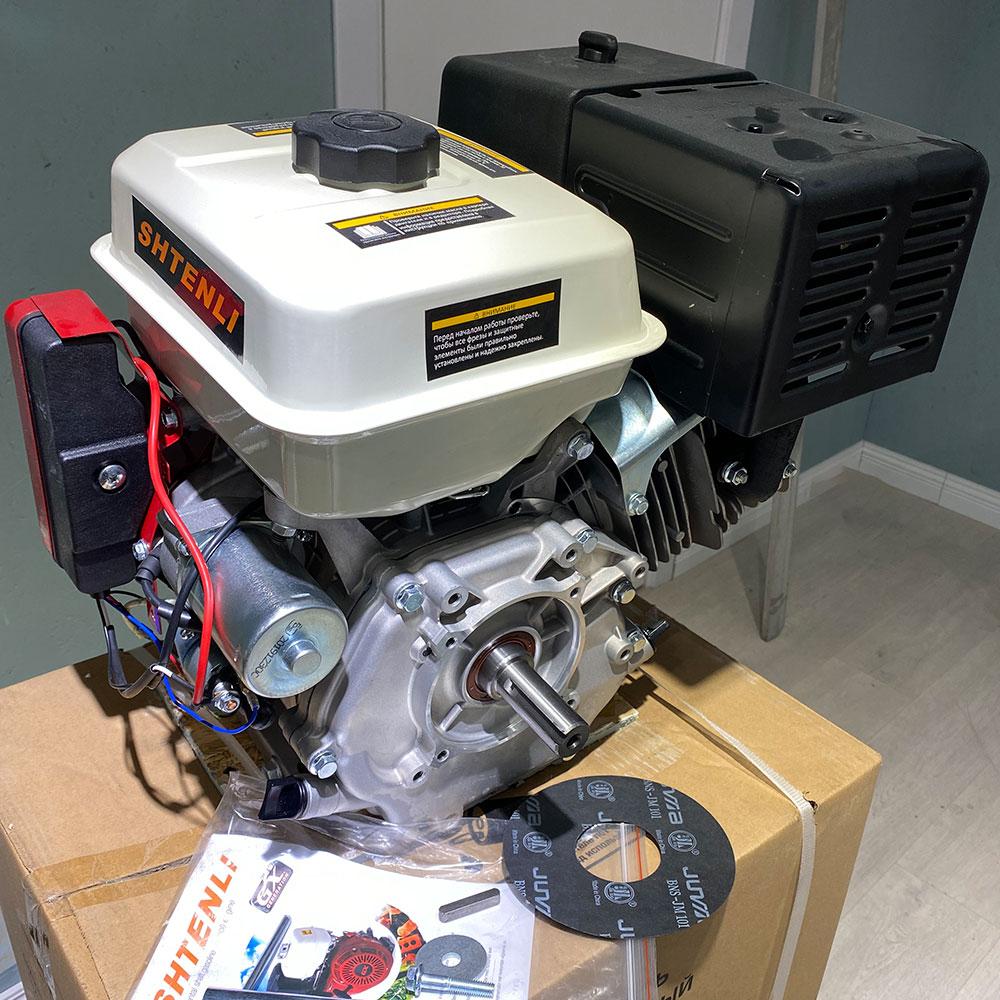 Двигатель GX450e (Аналог HONDA) 18 л.с. вал 25 мм под шпонку с электростартом (192FE) - фото 3 - id-p170677752