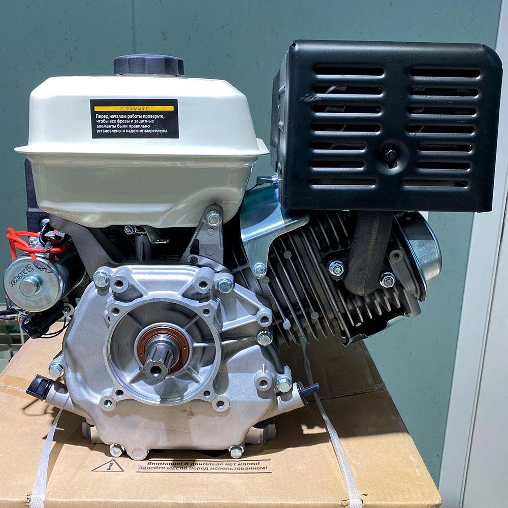 Двигатель GX450se (Аналог HONDA) 18 л.с. вал 25 мм под шлиц с электростартом (192FE) - фото 2 - id-p170677753